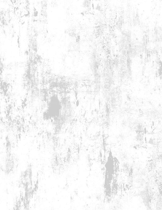 Essentials Vintage Texture from Wilmington Prints - Half Yard White Distressed Blender - 89233 100