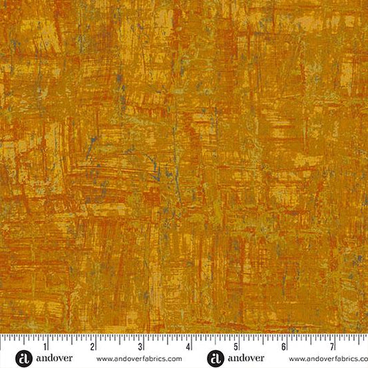 Nitty Gritty by Jordan Fabrics for Andover - 1/2 Yard Gold Blender - A-1434-Y1