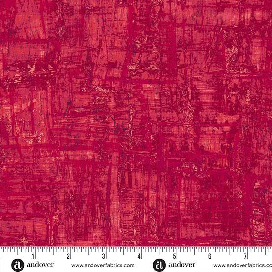 Nitty Gritty from Jordan Fabrics for Andover - 1/2 Yard Red Blender - A-1434-R