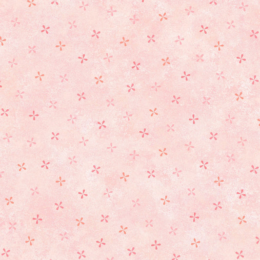 Operetta from Monique Jacobs for Maywood Studio - 1/2 - Pinwheel Petals - Pink