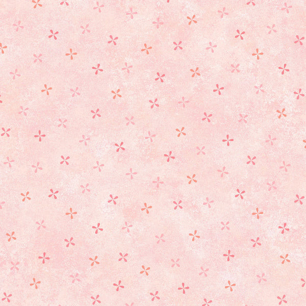 Operetta from Monique Jacobs for Maywood Studio - 1/2 - Pinwheel Petals - Pink