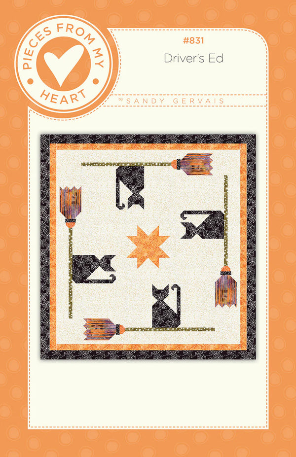 Driver's Ed #831 for Pieces from My Heart  - Quilt Pattern