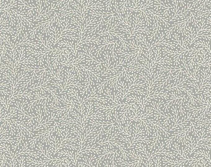 Fern Black from Tangent by Andover Fabrics - 1/2 Yard - Modern Floral
