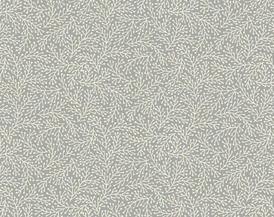 Fern Black from Tangent by Andover Fabrics - 1/2 Yard - Modern Floral