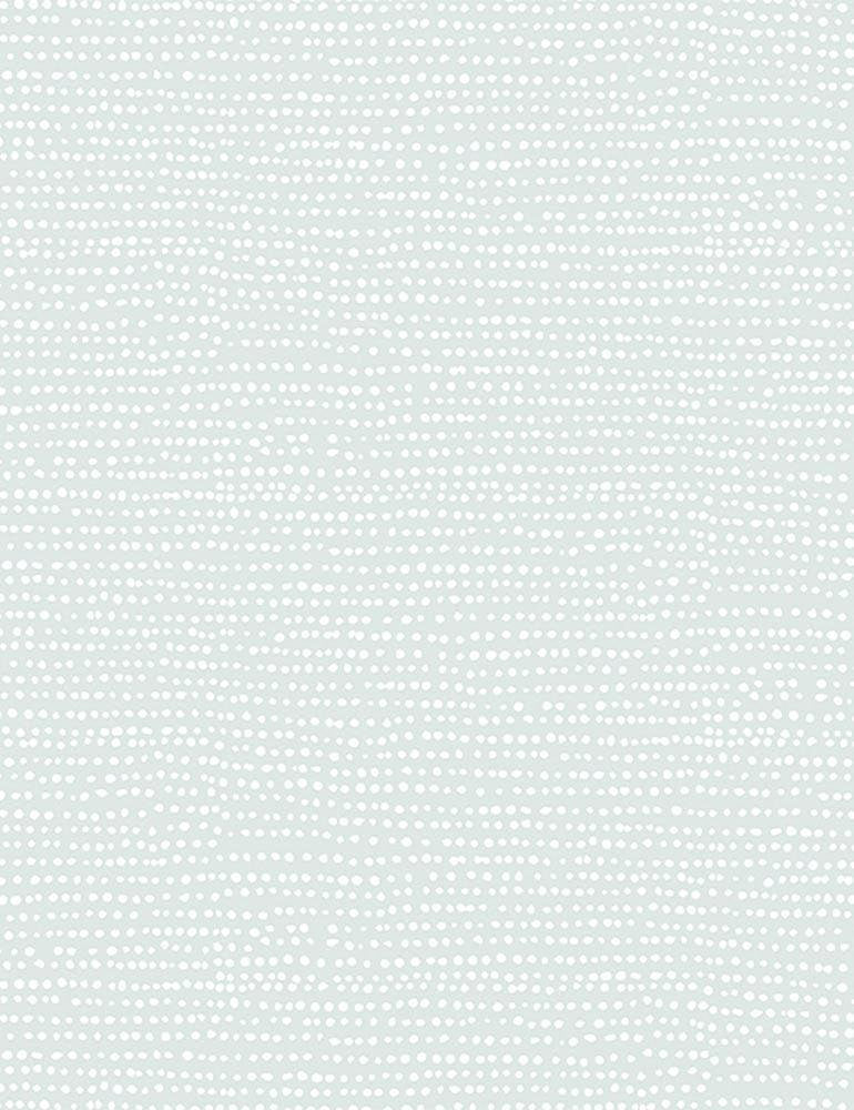 Moonscape from Dear Stella - 1/2 Yard Arctic Tiny Dots on Ice Blue Gray