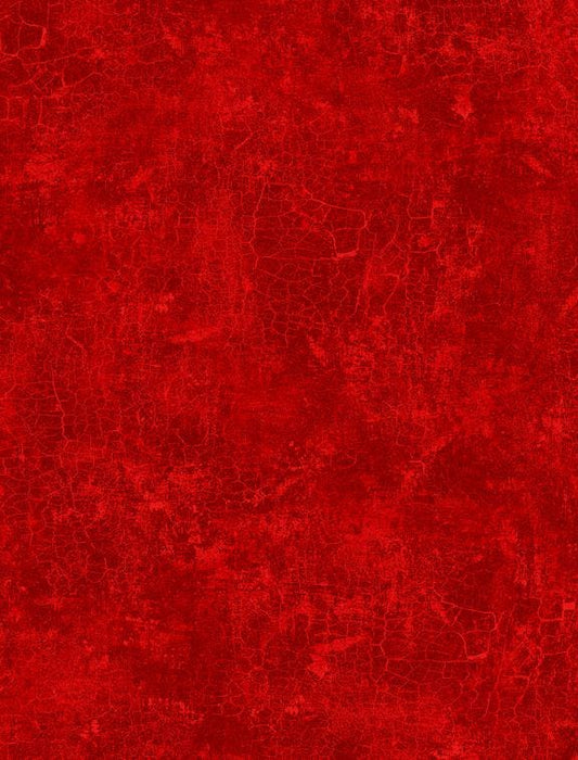 Crackle Essentials from Wilmington Prints - 1/2 Yard Ruby Crackle - Red Blender