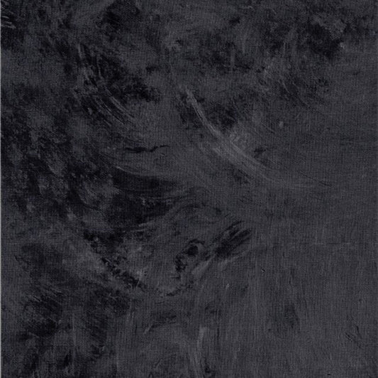 Plaster of Paris from Frond Design for Northcott - 1/2 Yard Surface Black Blender