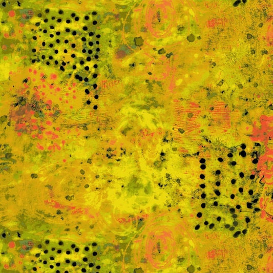 Spotted Graffiti by Marcia Derse for Windham Fabrics - 1/2 Yard Golden Hour Modern Fabric