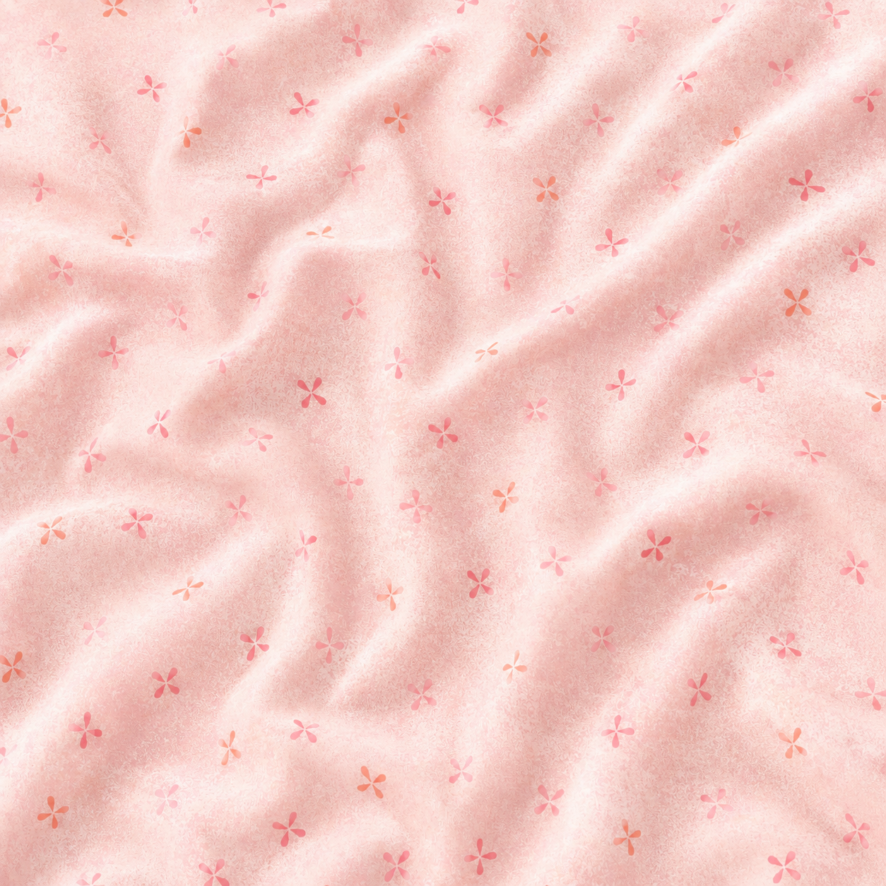 Operetta from Monique Jacobs for Maywood Studio - 1/2 - Pinwheel Petals - Pink