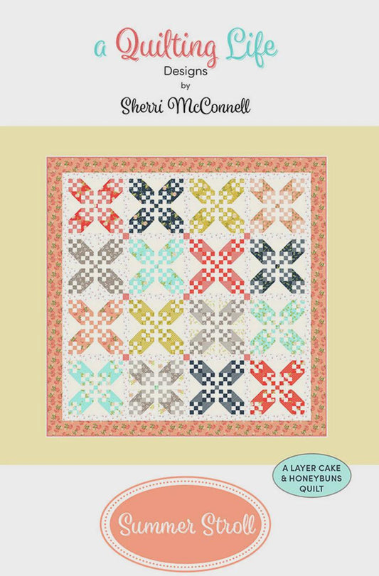 Summer Stroll Quilt Pattern from A Quilting Life