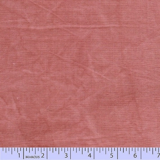 New Aged Muslins from Marcus Fabrics - Half Yard Rosey - Dusty Pink Distressed Parchment Look Blender - 7714-0149