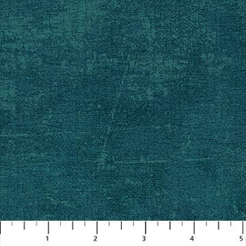 Canvas from Northcott - Half Yard Peacock - 68 - Teal Blender