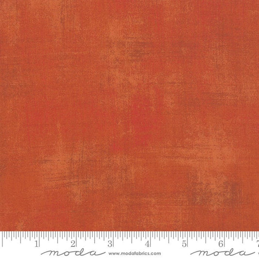 Grunge by BasicGrey for Moda Fabrics - Half Yard Pumpkin Orange Grunge Blender
