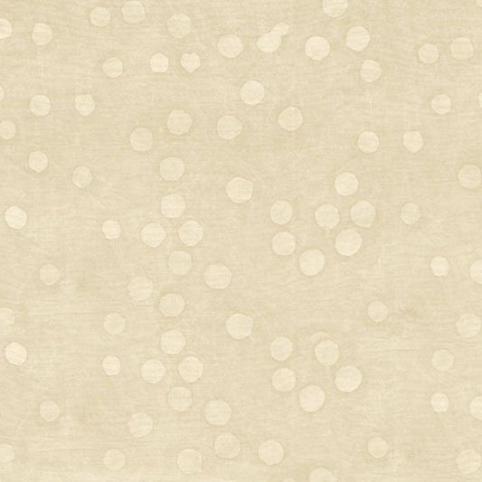 Dapple Dots from Marcus Fabrics - 1/2 Yard Cream - Blender