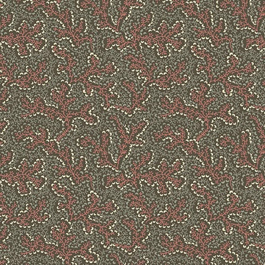 Coralberry in Dolphin from Tradewinds by Renee Nanneman for Andover Fabric - Half Yard - A-814-C