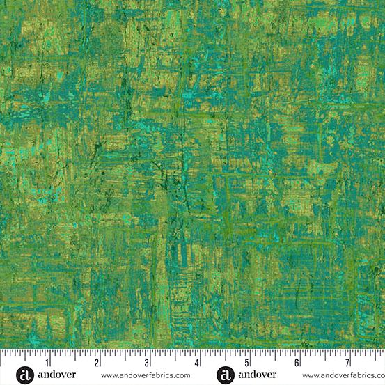 Nitty Gritty by Jordan Fabrics for Andover - 1/2 Yard Apple Green Blender - A-1434-G1