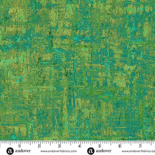 Nitty Gritty by Jordan Fabrics for Andover - 1/2 Yard Apple Green Blender - A-1434-G1
