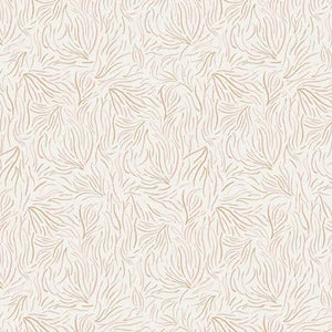 Ballerina Fusion from Art Gallery Fabrics - 1/2 Yard Playful Seaweed - Seaweed on Peach