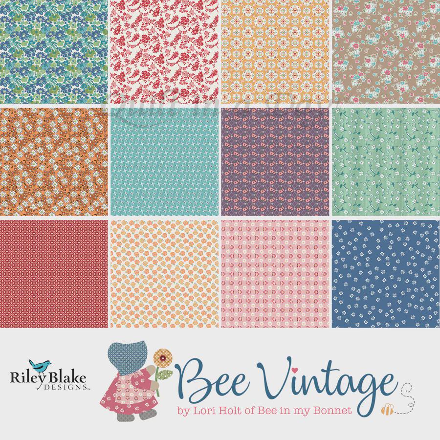 Bee Vintage Fat Quarter Bundle from Riley Blake - 42 FQ's