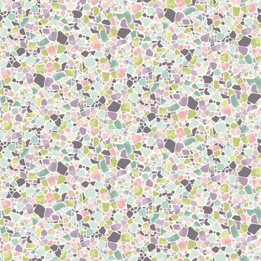 My Sunroom by Goldi L. Studio for Henry Glass - 1/2 Yard Muted Mosaic - 1903 3