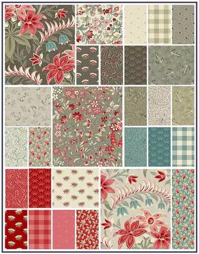 Tradewinds Fat Quarter Bundle from Andover Fabrics - 28 FQs Traditional Quilt Fabric